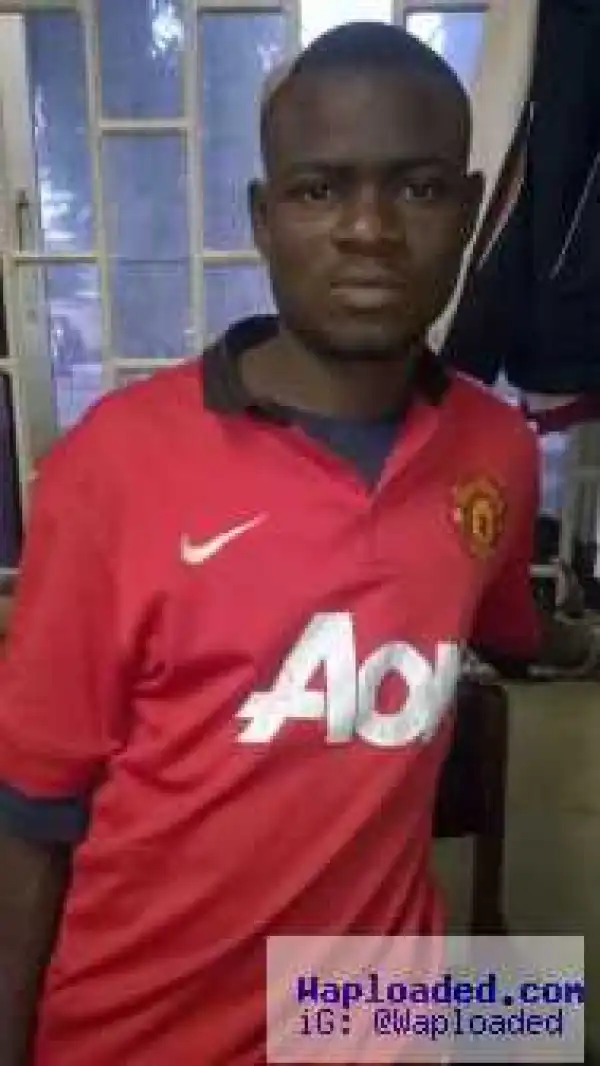 Pictured! Man Nabbed While Attempting To Steal A Car From A Lagos Night Club